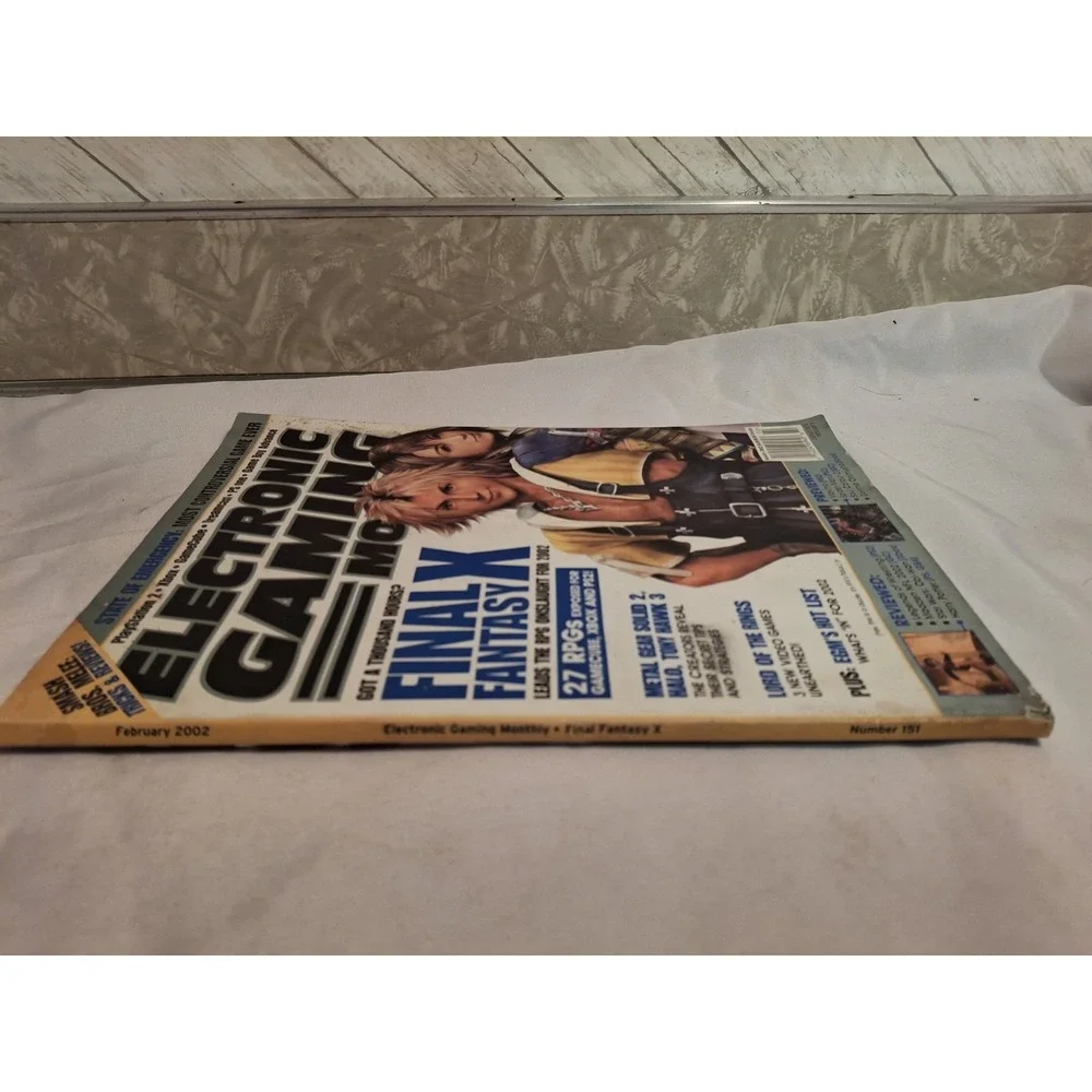 EGM #151 Electronic Gaming Monthly Feb 02 Final Fantasy X